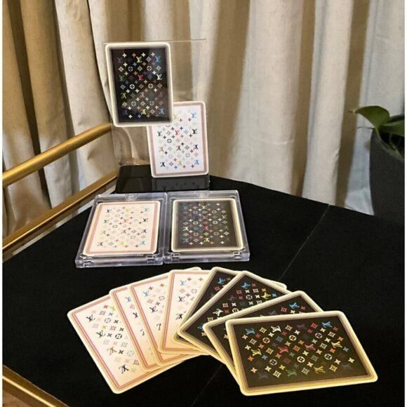 READ! LOUIS VUITTON MULTICOLOR MURAKAMI PLAYING CARDS SOLD INDIVIDUALLY - Picture 3 of 10